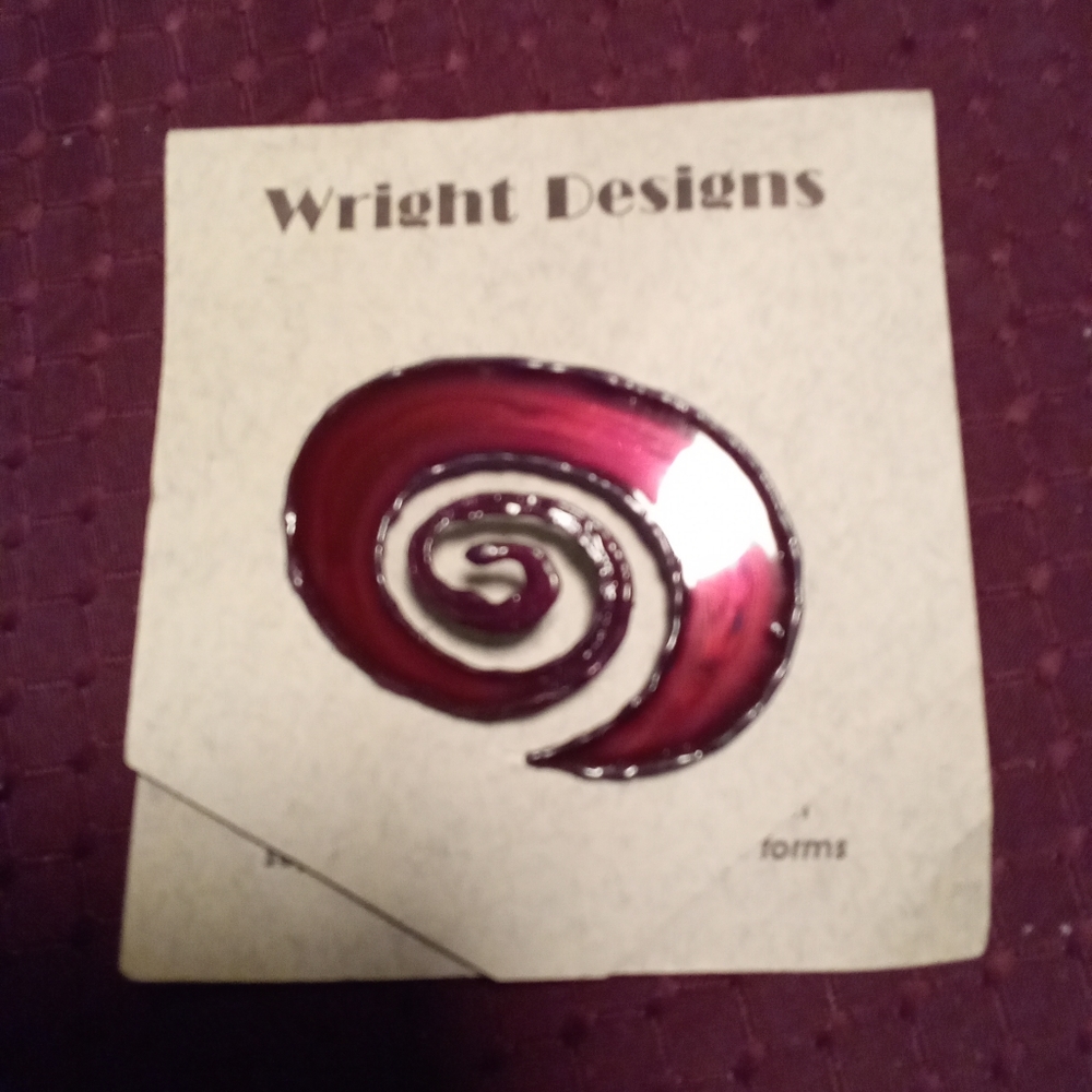 Wright Designs NWT Brooch Handcrafted Jewelry